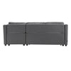 3 Seater Sofa Bed Left/Right L-Shaped Ottoman Corner Sofa Pull-Out Sleeper Bed