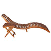 Solid Acacia Wood Folding Garden Table Outdoor Coffee Furniture