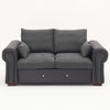 Luxury 2, 3 Seater Linen Fabric Couch Sofa Corner Chaise Living Room Furniture