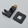 Thermostatic Concealed Bathroom Shower Set Rain Waterfall Head Mixer Tap Black