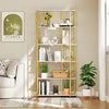 Freestanding Display Rack Storage Shelf with 2 Anti-tipping Kits-White