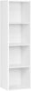 4 Cube Bookcase with Shelving Unit for Storage Bookshelf Living Room Office Home