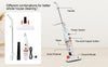 6M corded Upright Vacuum Cleaner 700W handheld stick bagless vacuum cleaner