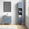 Modern Wooden Bathroom Tall Slim Cabinet Cabinet Storage Shelves Rack Cupboard