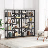 Tribesigns Bookshelf Industrial 5 Tier Etagere Bookcase, Freestanding Bookcase