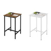 Breakfast Bar Table Metal Frame Long Counter Height Dining Sofa Console Table