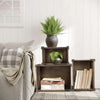 Wooden Storage Crates Container Decorative Slatted Crate Wood Box Display Boxes