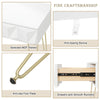 Dressing Table Vanity Set w/ Mirror Stool Drawer Make up Desk Bedroom Furniture