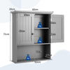 Double Door Bathroom Cabinet Wall Mounted Storage Cabinet Medicine Cabinet