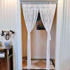 100x200 Macrame Window Door Curtain Boho Cotton Woven Wall Hanging Wedding Decor