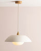 White Dusk beautiful Ceramic Lamp Shade only 44-3-7