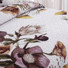 3 Piece Patchwork Bedspread Quilte Set Throw Rugs Bedding Double Size Pillowcas