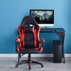 Executive Racing Gaming Chair Faux Leather Computer Desk Chair Swivel Adjustable