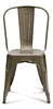 Style Industrial Metal Dining Chairs Vintage Retro Kitchen Cafe Stacking