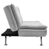 Click Clack Linen 2-3 Seater Sofa Bed Upholstered Recliner Double Sleeper Couch