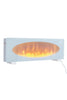Electric Fireplace Freestanding/Wall Inset Into Fire 7 LED Colour Heater +Remote