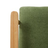 Comfy Armchair Stylish Modern Living Room Accent Chair Wood Frame Armchair Green