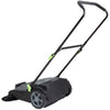 Walk-behind Hand Push Floor Sweeper 25.6" Width 5 Gallon Waste Container
