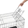 Pet Dog Cage Puppy Crate with Tray Small Medium Large Training Metal Wire Cages