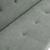 Fabric Sofa Bed Recliner Chair Sleeper Sofa Bed 3 Seater Couch Settee Buttoned