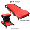 36" Folding Car Repair Tools Auto Repair Lying Boards Creepers Maintenance Tools
