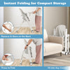 Baby Foldable High Chair Portable Feeding Sleep Playing Chair with wheels