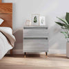 Bedside Cabinet Grey Sonoma 40x35x50 cm Engineered Wood