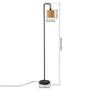 158cm Standing Floor Lamp Standard Livingroom lamp Hemp PaperRope ShadeUplighter