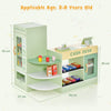 Kids Pretend Play Grocery Store Toy Set Children Wooden Supermarket Playset