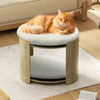 2-Level Cat House Pet Cat Bed Bunk Sleeping Snuggle Condo House Fluffy Cushion