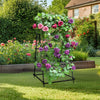 Large Climbing Plant Support Stand Garden Trellis Cucumber Pea Bean Trellis Net