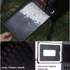Portable Wood Burning Stove Camping Bell Tent Heating Stove w/ Chimney Foldable