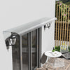 Streamlined Door Canopy Awning Outdoor Porch Window Shade Patio PET Rain Shelter