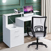 Computer Office Desk Writing Study Table Workstation w/ Shelves & Drawers White