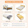 Toddlers 120CM Foldable Bed Rail Kids Bedrail Guard-White