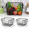 Large Metal Handy Basket Organizer School Office Kitchen Pharmacy Storage Basket