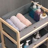 3 Fabric Drawers Storage Unit Organizer for Living Room Snack Toy Storage Shelf