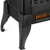 FREESTANDING MODERN ELECTRIC FIREPLACE HEATER STOVE BURNER LED FLAME FIRE EFFECT