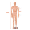 Full Body Mannequin Torso Manikin 184 cm Realistic Male Shop Window Display