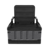 Folding Camping Chair Tackle Storage Box Garden Lawn Patio Foldable Seat Outdoor