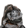 Tabletop Fountain Water Feature LED Rolling Crystal Ball Office Home Table Decor