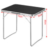 Folding Portable Camping Table Outdoor Garden BBQ Picnic Festival Fishing Patio