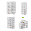 DIY Shoes Rack Cabinet Storage Organiser Interlocking Stackable Boxes PP Plastic