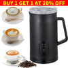 Electric Milk Frother 4 in 1 Automatic Steamer Hot & Cold Latte Milk Warmer UK