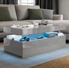 High Gloss Coffee Table For Living Room, Rectangle Centre Table
