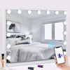 15 LED Blubs Hollywood Makeup Mirror with 3 Color Lights Bluetooth Vanity Mirror