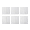 6 Pieces 3D Wall Panel Decorative Wall Tiles Cladding Wallpaper Waterproof Sheet