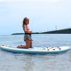 10FT Inflatable Stand up Paddle Board White+Blue Surfboard SUP Board New