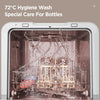 Table Top Dishwasher Mini Tabletop Dishwasher 6L Built-in Water Tank