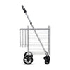 Portable Shopping Cart Folding Grocery Cart Heavy-Duty Utility Cart w/ Wheels